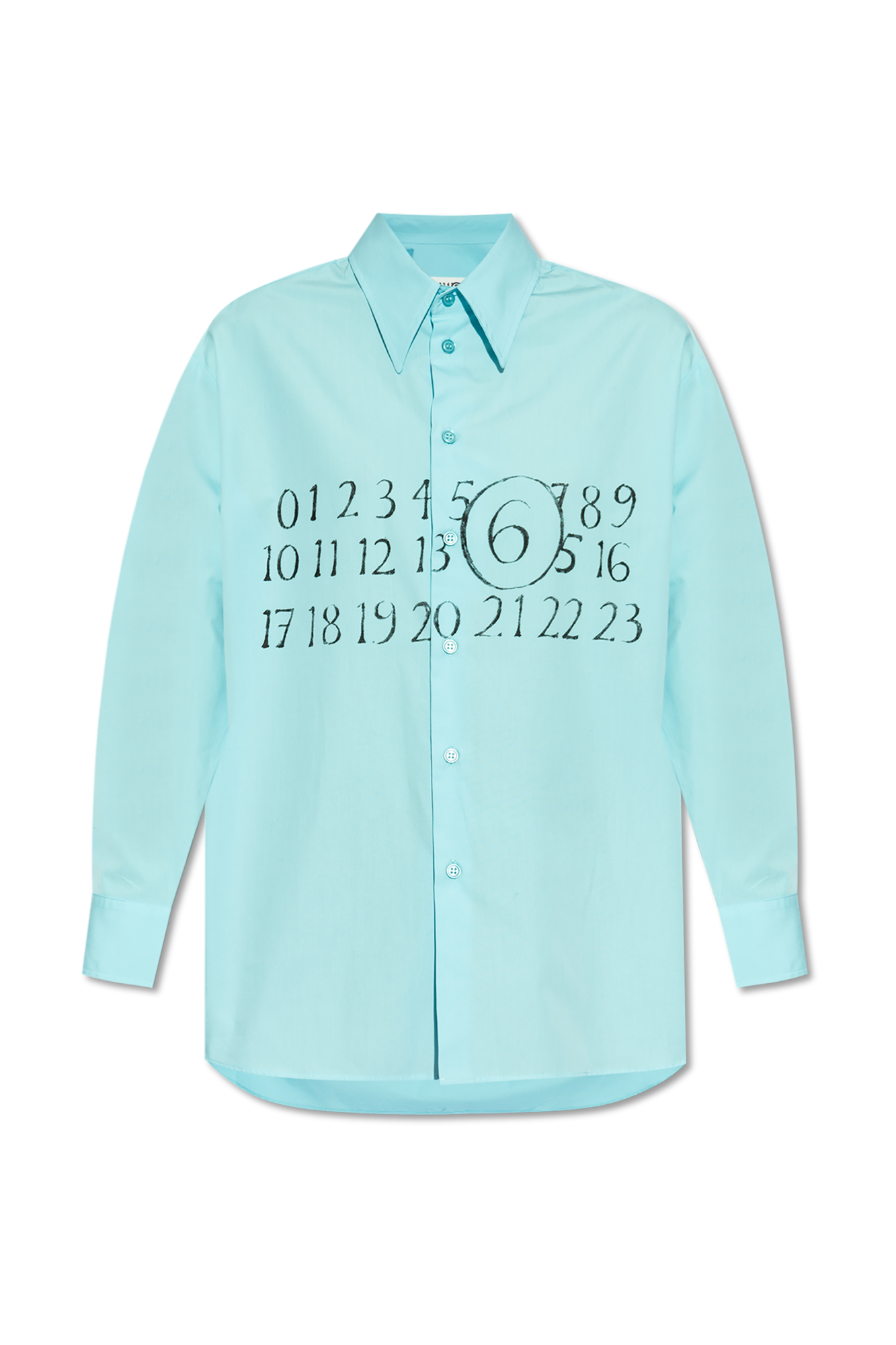 MM6 Maison Margiela Shirt with printed logo | Women's